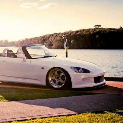 Honda S2000 дорога море