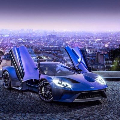 Ford GT крылья брусчатка город