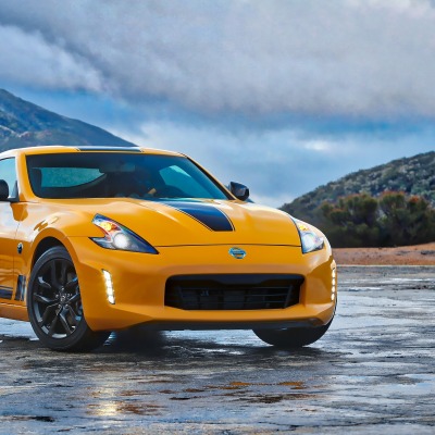 Nissan 370Z горы небо