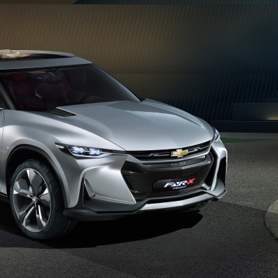 Chevrolet FNR-X гараж лужайка