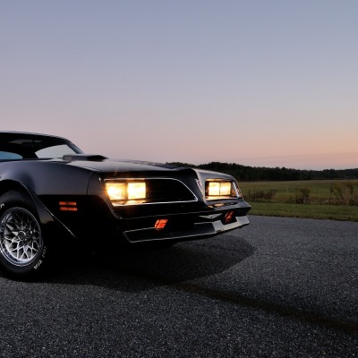 Pontiac Firebird дорога небо