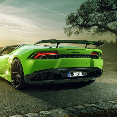 lamborghini huracan пирс озеро закат