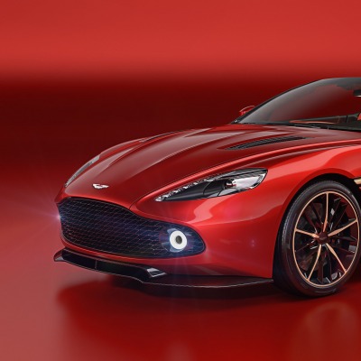 aston martin vanquish красная глянцевая кабриолет