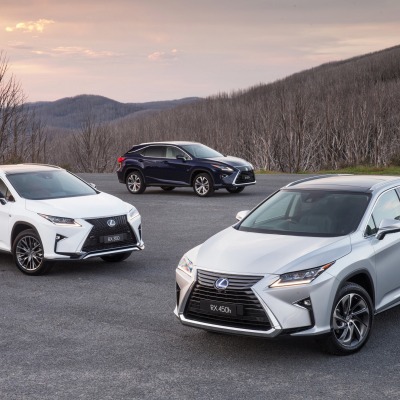 lexus rx дорога деревья горы