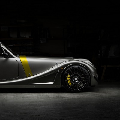 morgan aero серая вид сбоку