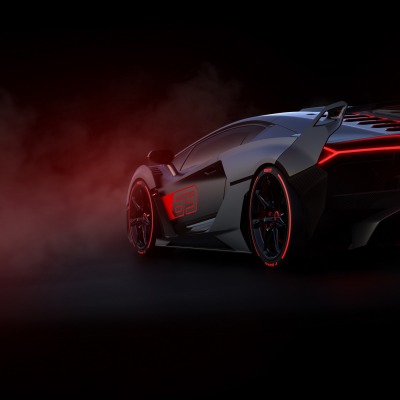 lamborghini подсветка дым