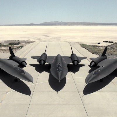 Трио Lockheed SR-71 Blackbird