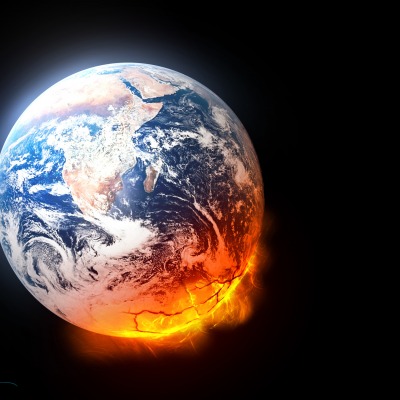 Взрыв планеты земля