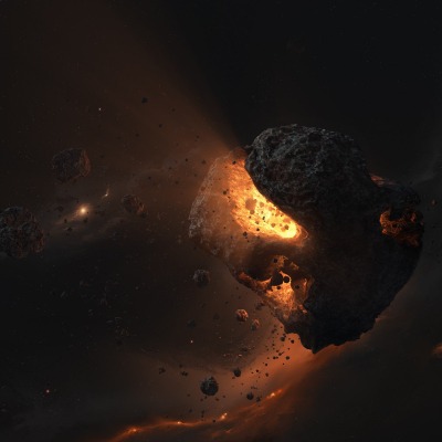 космос метеорит взрыв space meteorite explosion