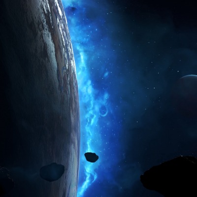 планета сияние астероиды атмосфера