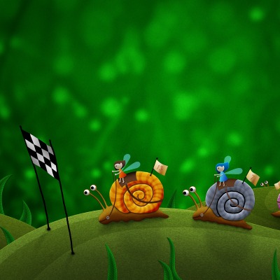 графика рисунок улитки гонка graphics figure snails race
