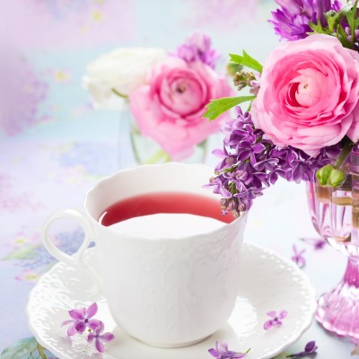 Чай цветы