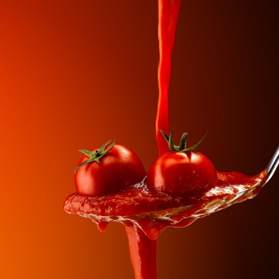 еда помидоры сок томатный ложка