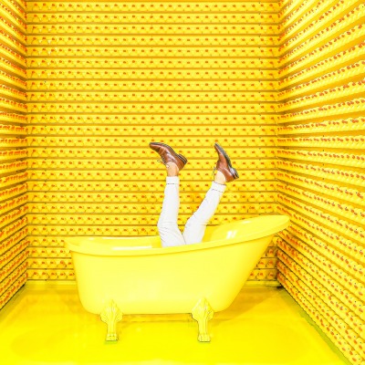 ванна ноги уточки желтый прикольный