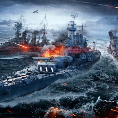 World of Warships компьютерная игра корабли море бой