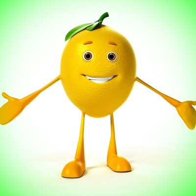 графика лимон лицо