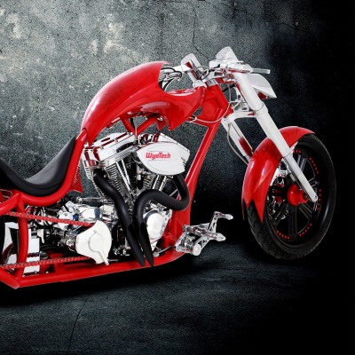 мотоцикл концепт красный