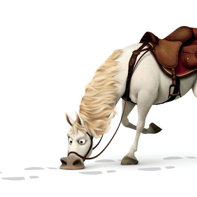 Лошадь из мультфильма Рапунцель