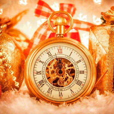 часы новый год подарки