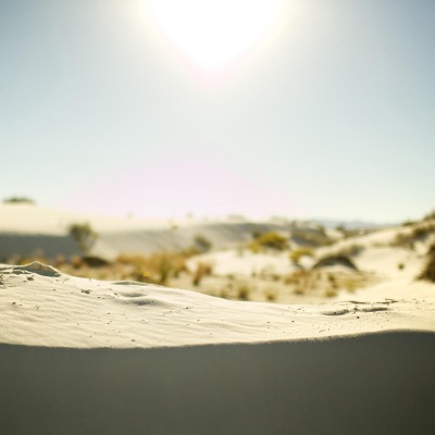 Белый песок