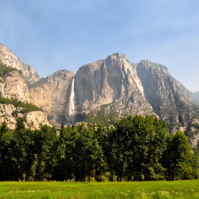 природа горы скалы деревья парк Йосемити США
