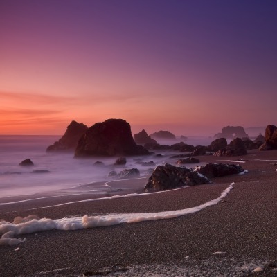 природа побережье песок калифорния США