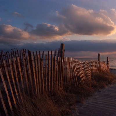 забор море берег the fence sea shore