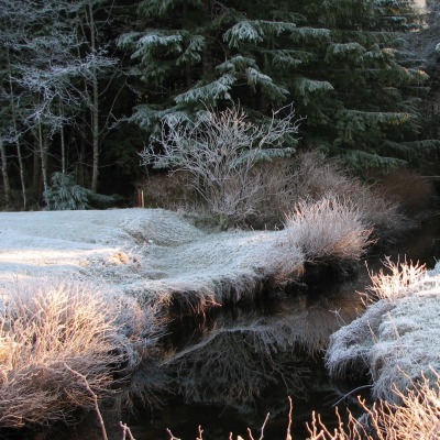 речка иней the river frost