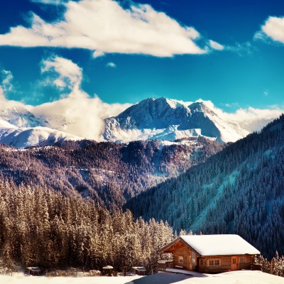 горы снег зима mountains snow winter