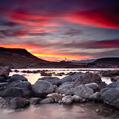 камни закат stones sunset