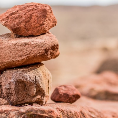 камни пустыня баланс