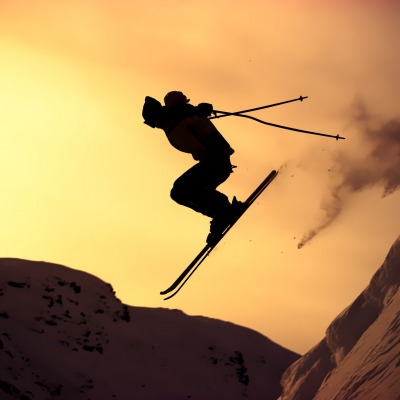 Прыжок на лыжах