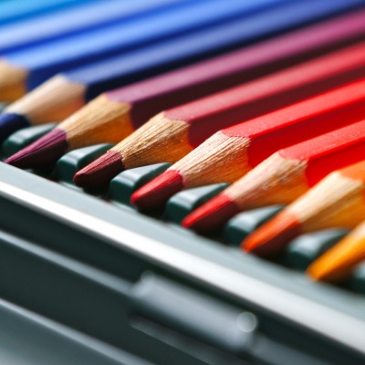 цветные карандаши крупный план color pencils large plan