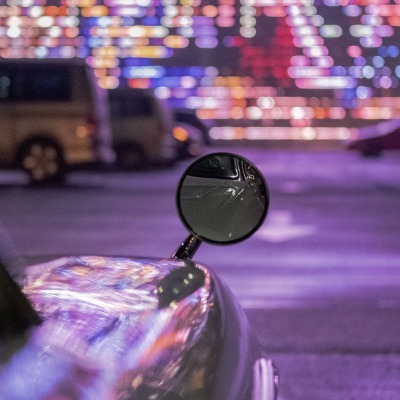 автомобиль зеркало капот