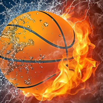 мяч баскетбол огонь вода