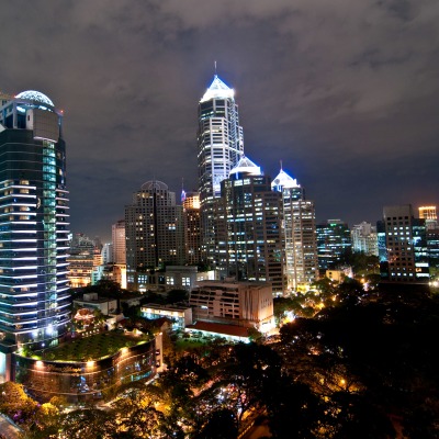 страны архитектура Бангкок Таиланд ночь