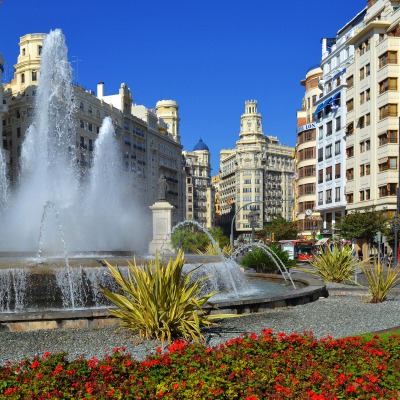 Город фонтан испания