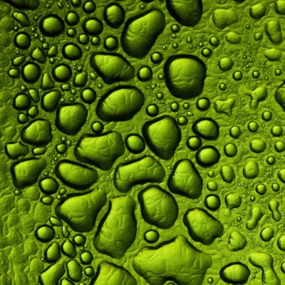 капли зеленые drops green